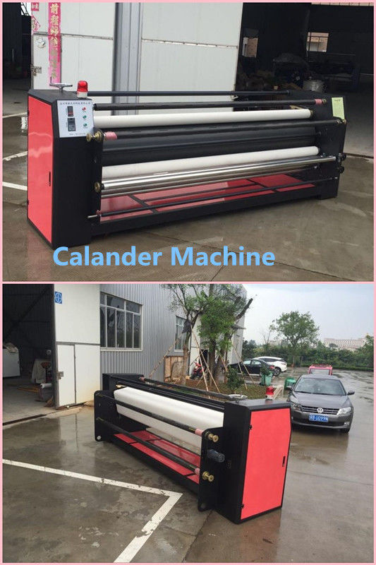 승화 인쇄 열전달 기계 롤러 작풍 1m 폭 회전하는 Calander 2